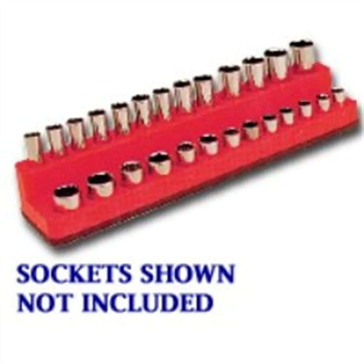 1/4in. Drive Deep Rocket Red Socket Holder  4-14mm