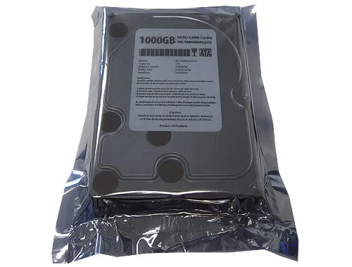 1TB (1000GB) 7200RPM SATA 3.5" Desktop HDD for Surveillance DVR, NAS PC MAC USB Enclosure