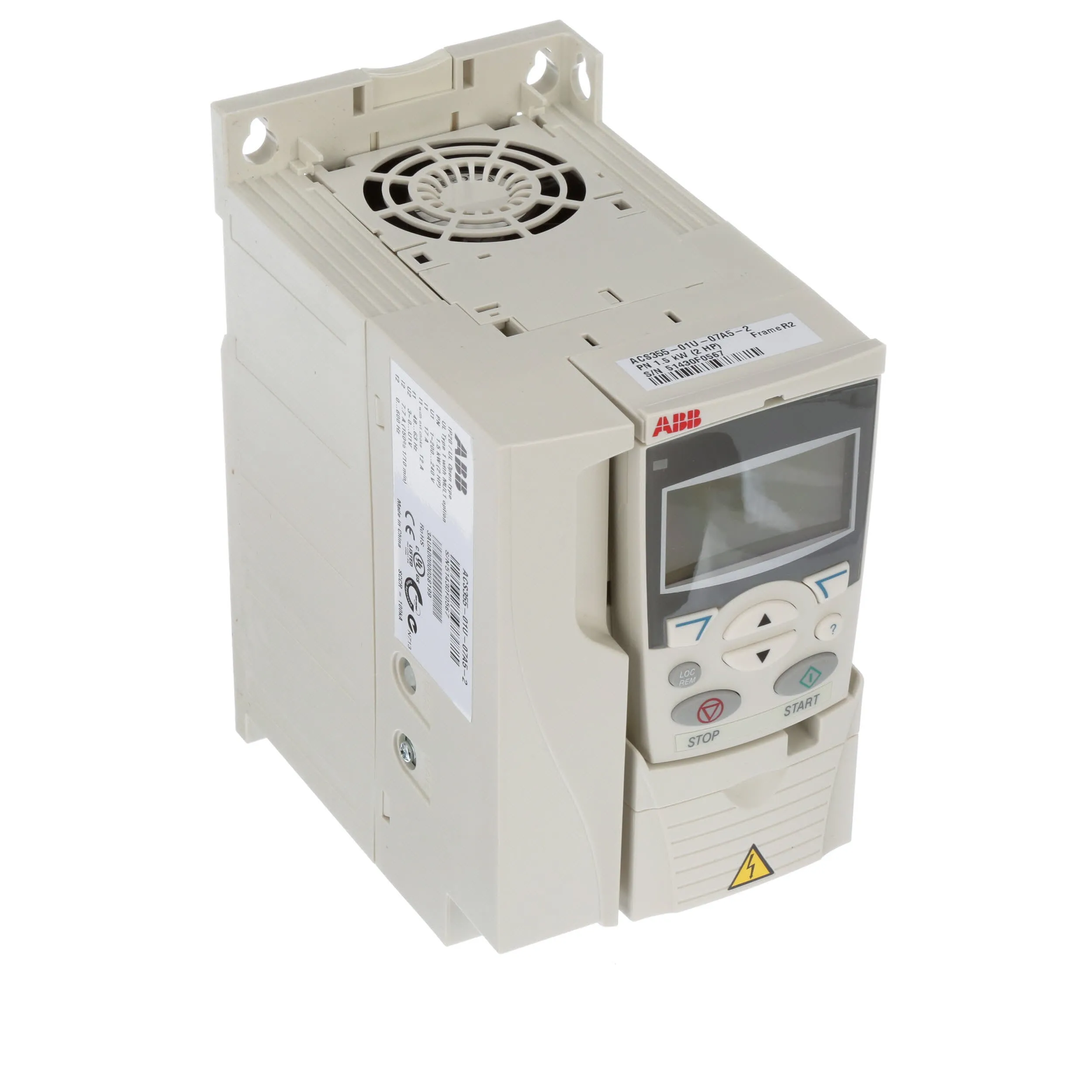 ABB Drives ACS355-01U-07A5-2 J400