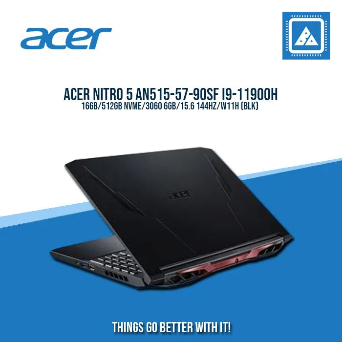 Acer Nitro 5 AN515-57-90SF | 15.6in FHD 144Hz | Core i9-11900H | Gaming Laptop And AutoCAD Users