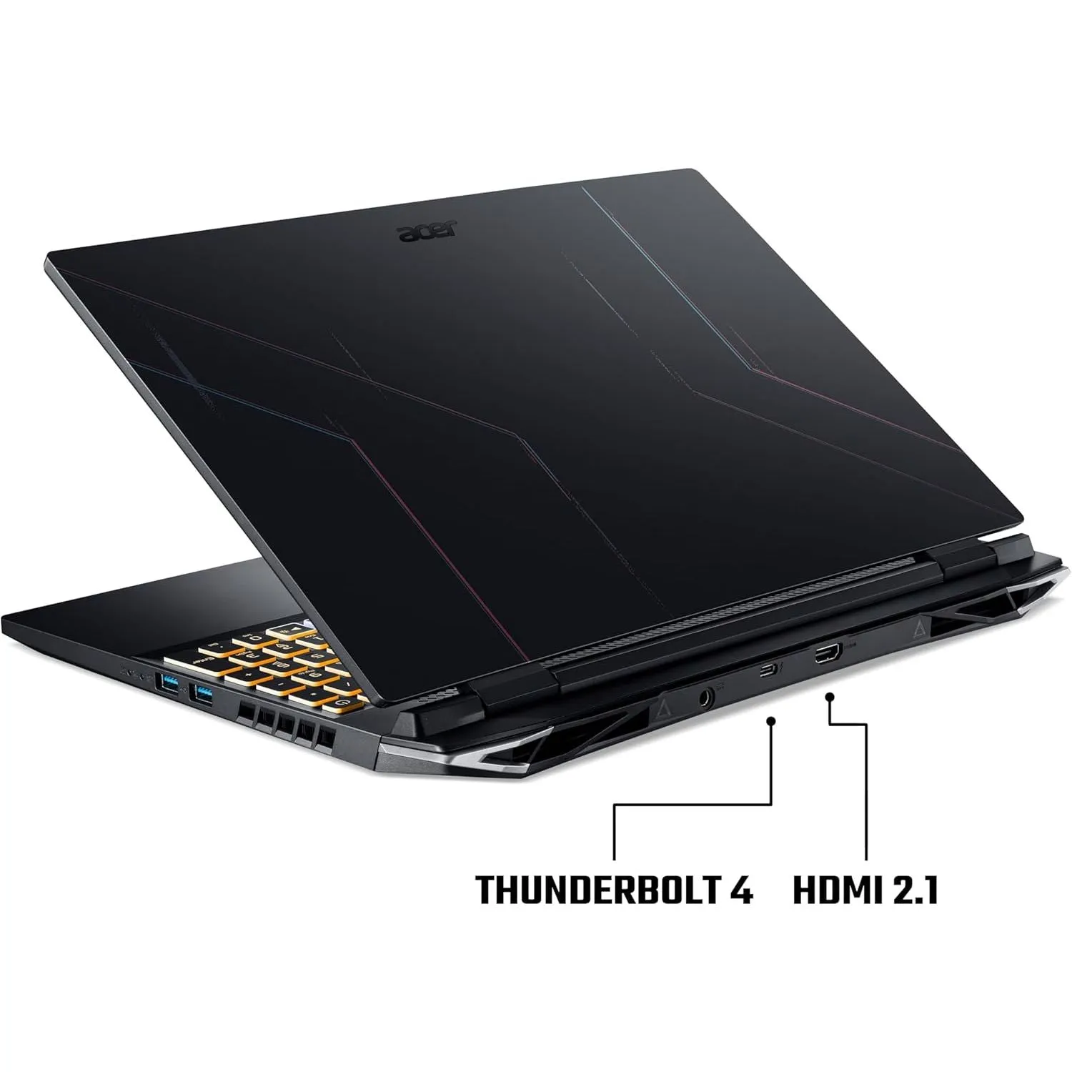 Acer Nitro 5 AN515-58 Gaming Laptop - Intel Core i7-12650H, 16GB, 1TB SSD, NVIDIA GeForce RTX 4060 8G, 15.6" FHD IPS 144Hz, Windows 11 , Black