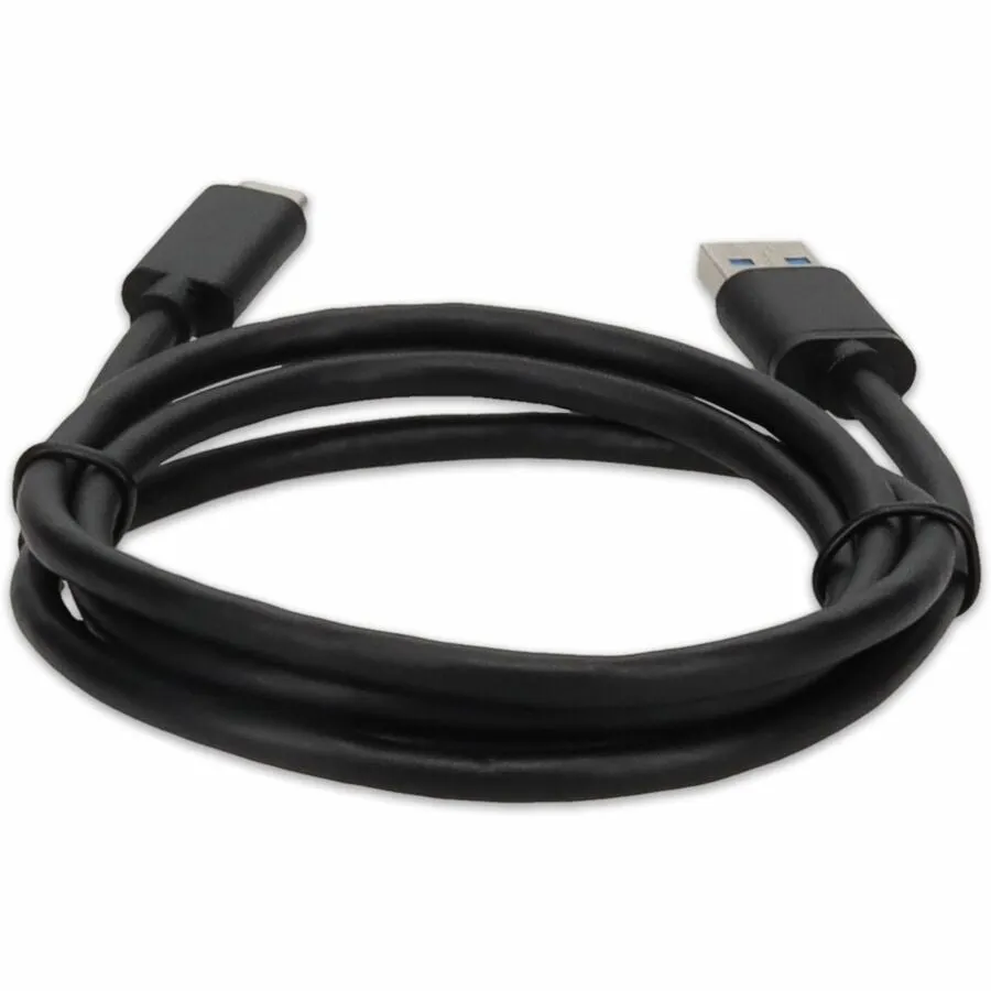 AddOn 1m USB 3.1 (C) Male to USB 3.0 (A) Male Black Cable USBC2USB3A1MB