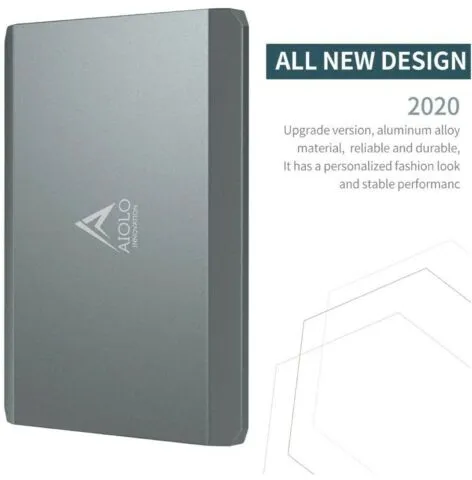 AIOLO 2.5" Portable External Hard Drive USB 3.0 HDD Storage for PC, Mac, Laptop