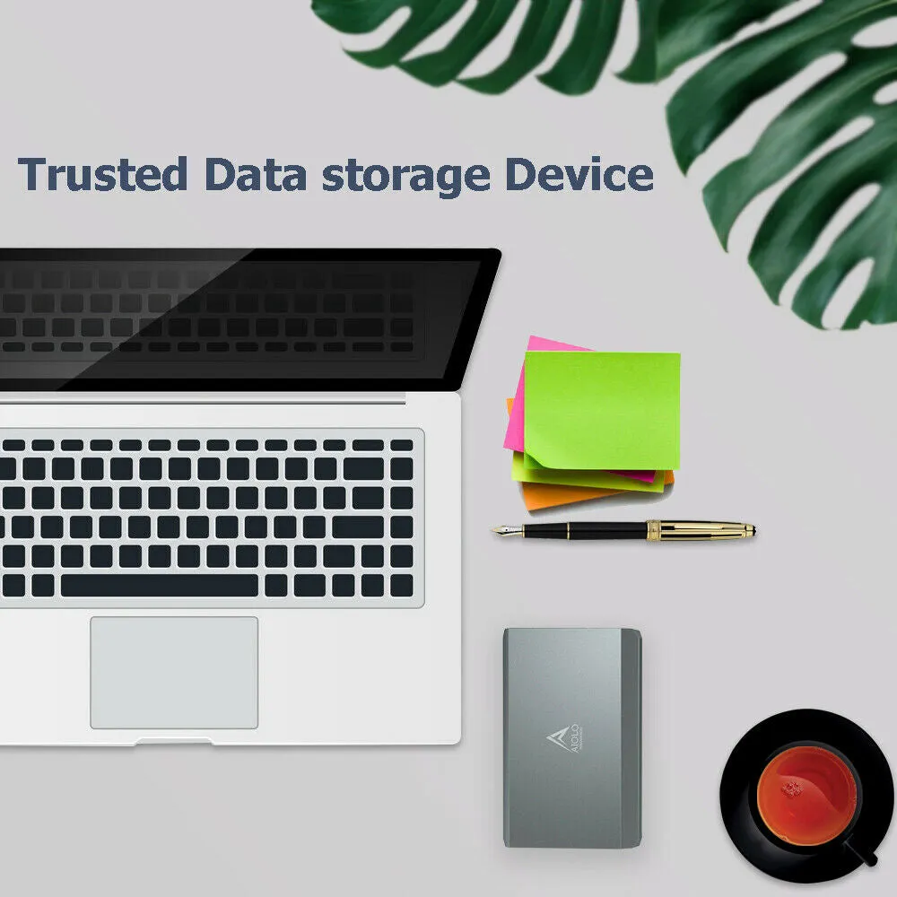 AIOLO 2.5" Portable External Hard Drive USB 3.0 HDD Storage for PC, Mac, Laptop