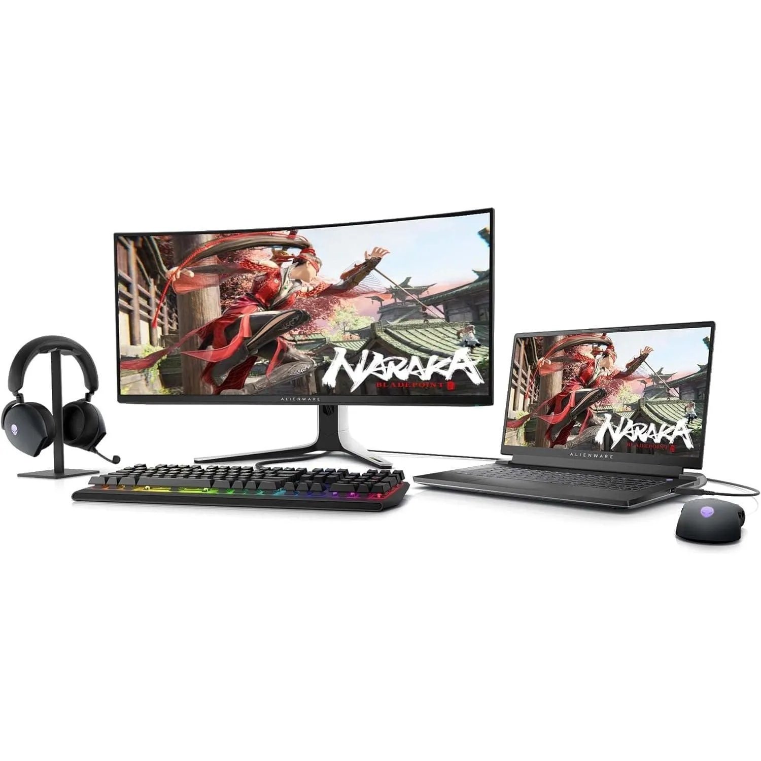 Alienware M15 R7 Gaming Laptop - 15.6" FHD, Intel Core i7-12700H, 32GB RAM, 1TB SSD, RTX 3070 Ti, Windows 11, Dark Side of the Moon