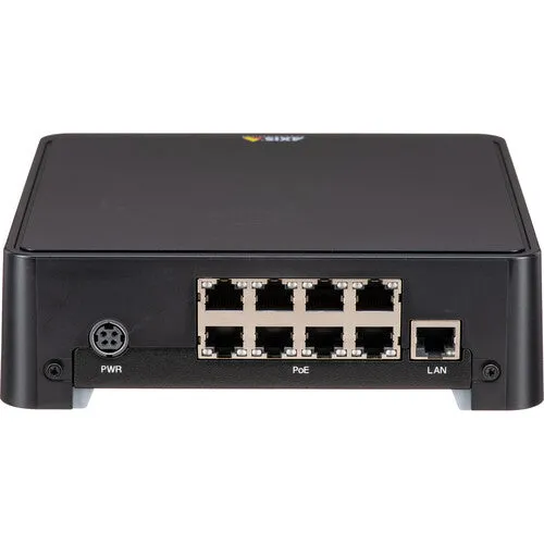 Axis Communications S3008 Recorder 8-Channel 4K UHD NVR with 4TB HDD
