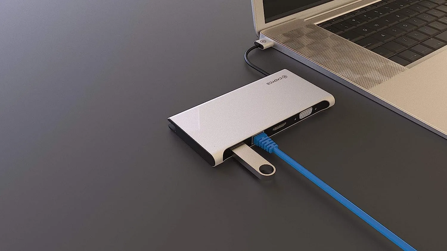 Cadyce CA U3TDS USB 3.0 Travel Docking Station