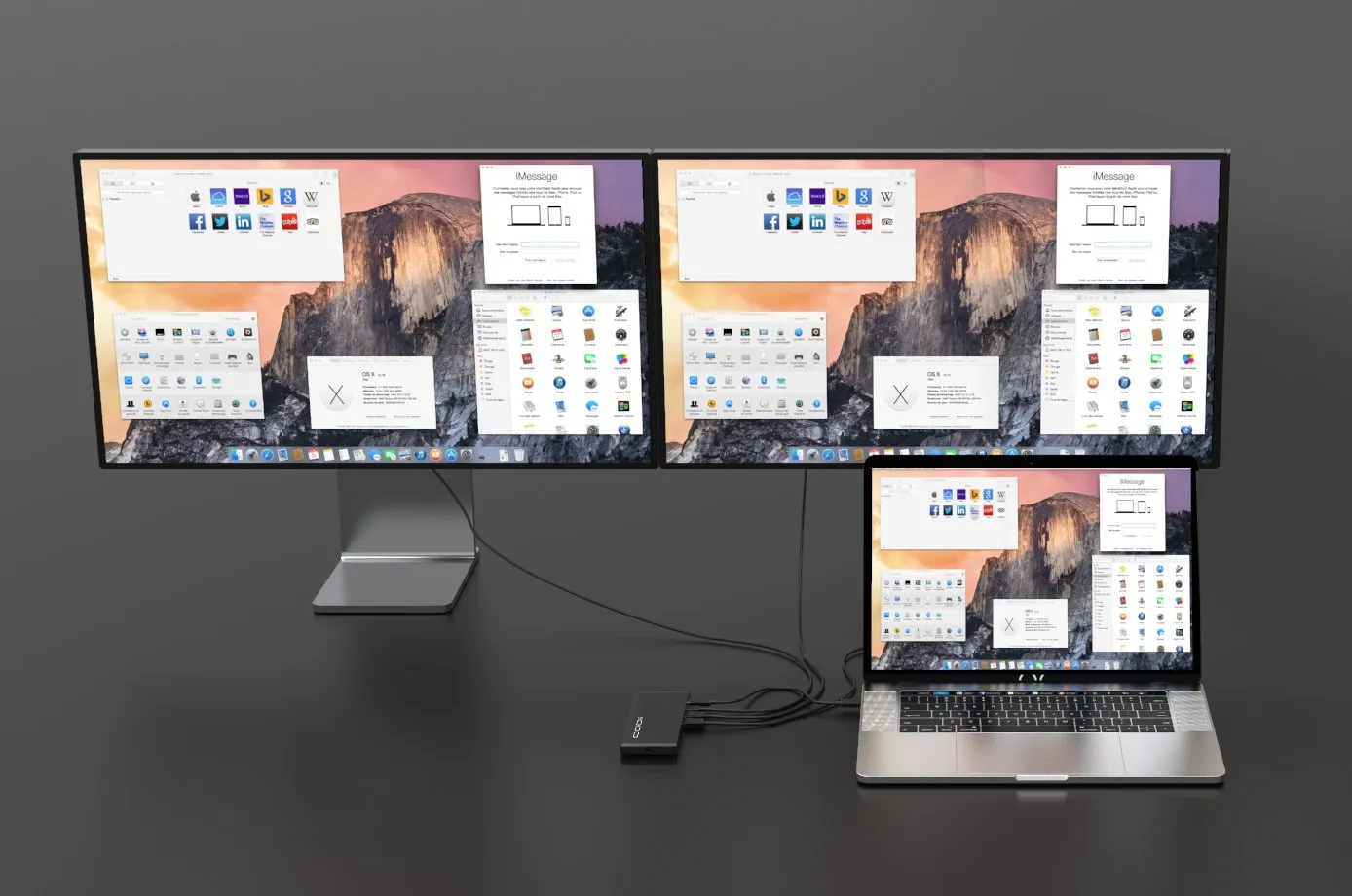 Centro1202 Multi-Display 100W MST USB-C Docking Station