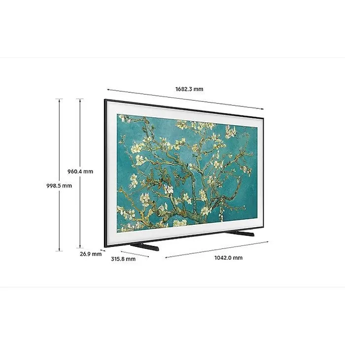 [CLEARANCE] Samsung QA75LS03BAKXXM 75" 4K QLED Smart TV The Frame Art Mode
