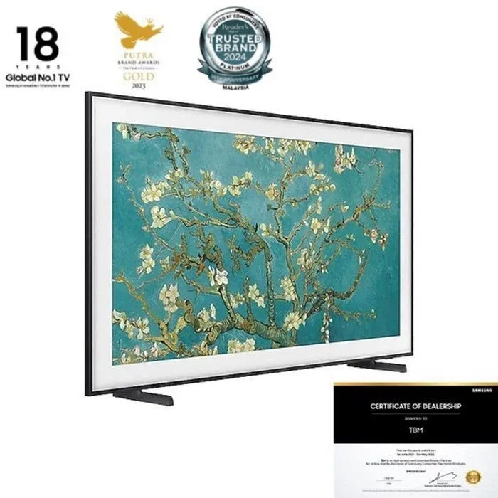 [CLEARANCE] Samsung QA75LS03BAKXXM 75" 4K QLED Smart TV The Frame Art Mode