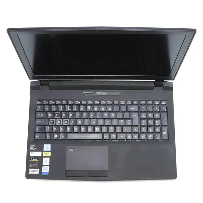 Clevo Gaming Laptop - Intel i7-7820HK, 64GB RAM, 1TB SSD   500GB HDD, GTX 1070, Black