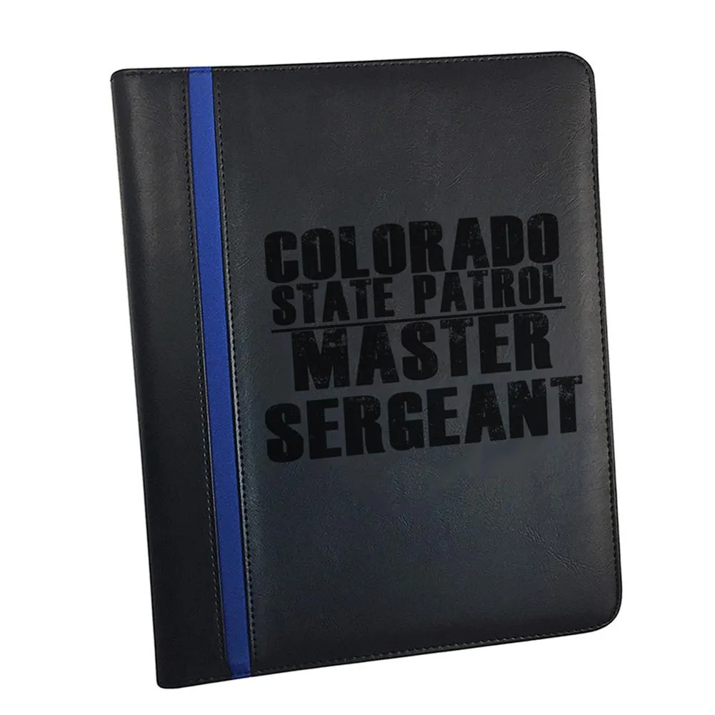 Colorado Highway Patrol Padfolio Bundle - Choose Your Rank