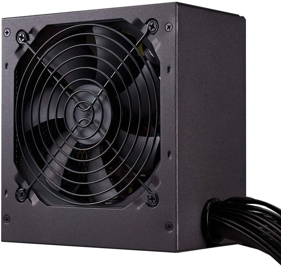 Cooler Master PSU MWE 450 White 230V - V2 Power Supply Unit, UK Plug - 80 PLUS 230V EU Certified, Quiet 120 HDB Fan, DC-to-DC   LLC Circuit with Single  12V Rail
