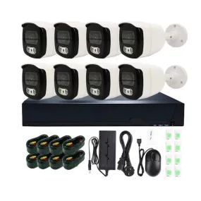 CRONY 8CH DVR KIT Eight-way Audio Full Color