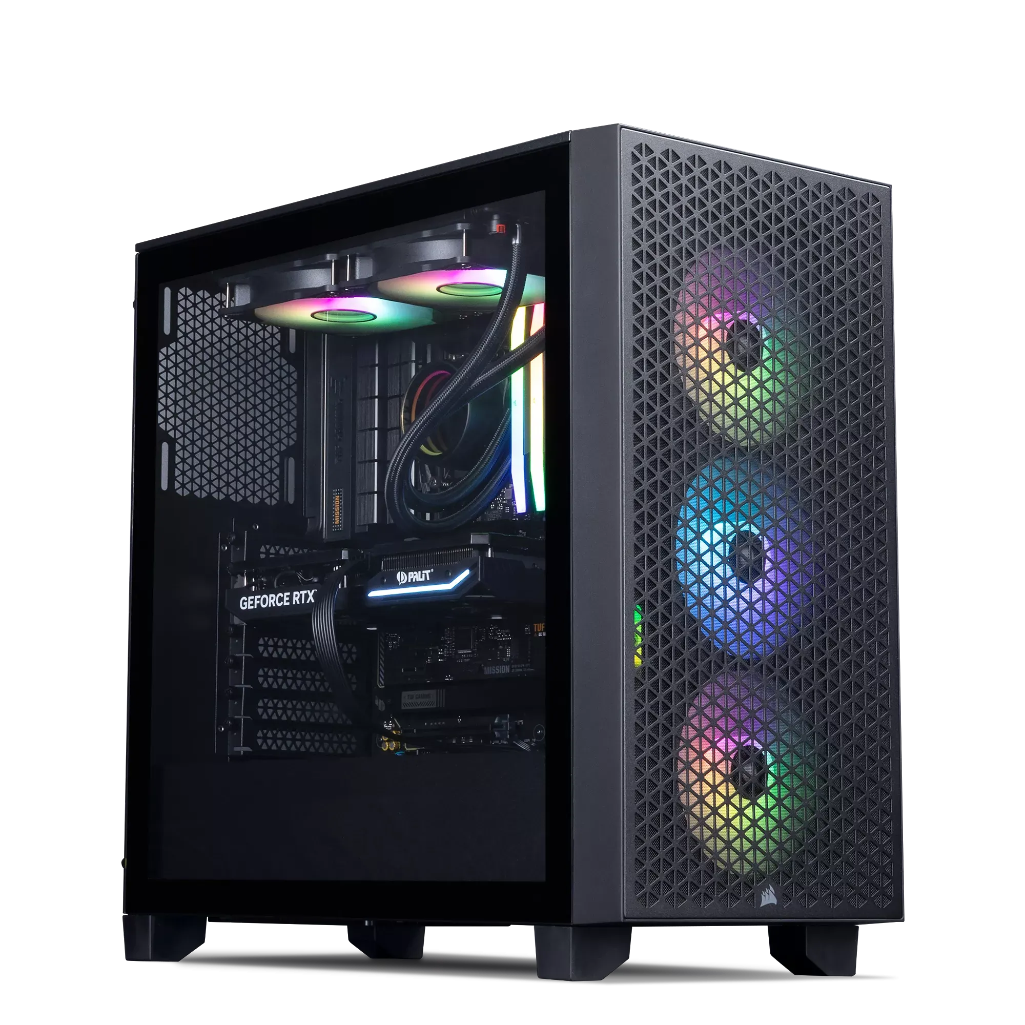 Custom PC - AMD Ryzen 9 5900X 12-Core, 16GB DDR4, RTX 2060 8GB, 1.5TB SSD   1TB HDD, Liquid Cooling, Windows 11