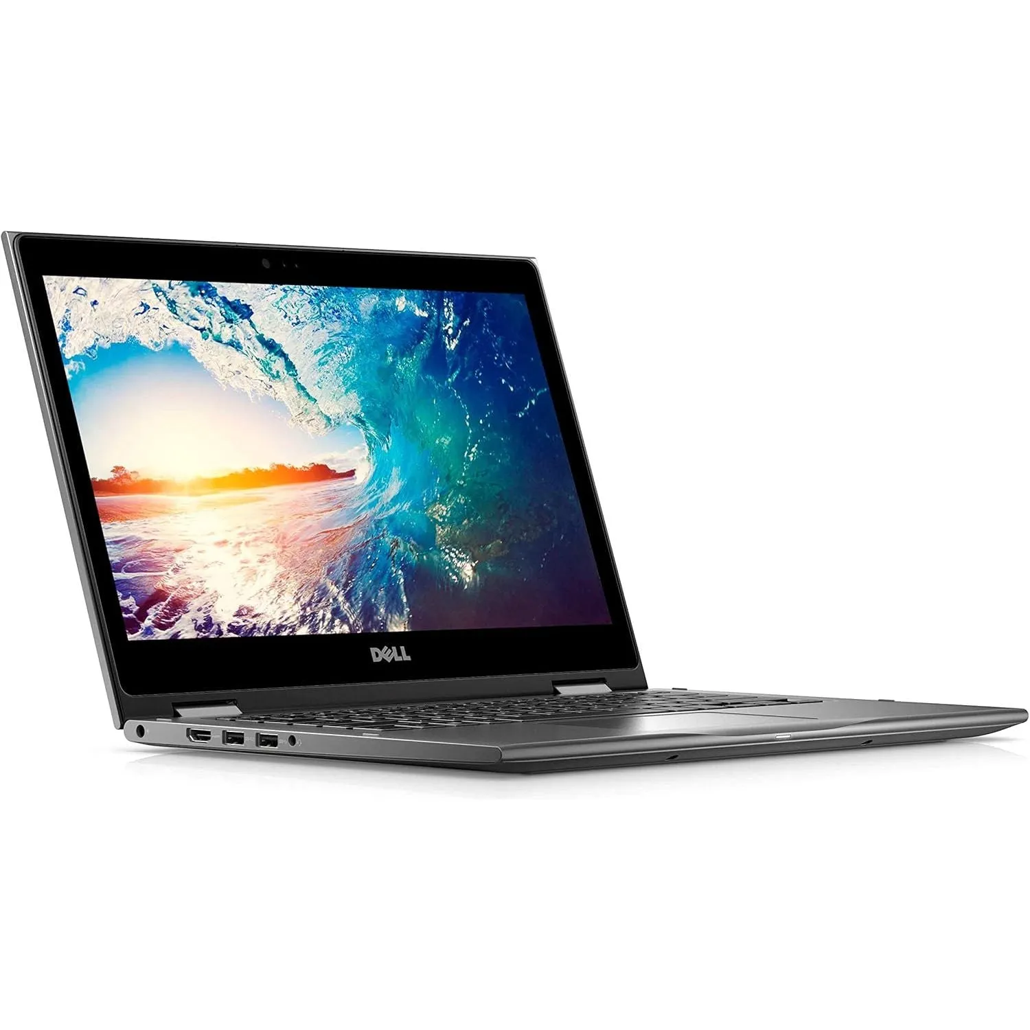 Dell Inspiron 13 5000 Laptop – Intel Core i3-7100U, 4GB RAM, 256GB SSD, 13.3-inch Touchscreen, Gray