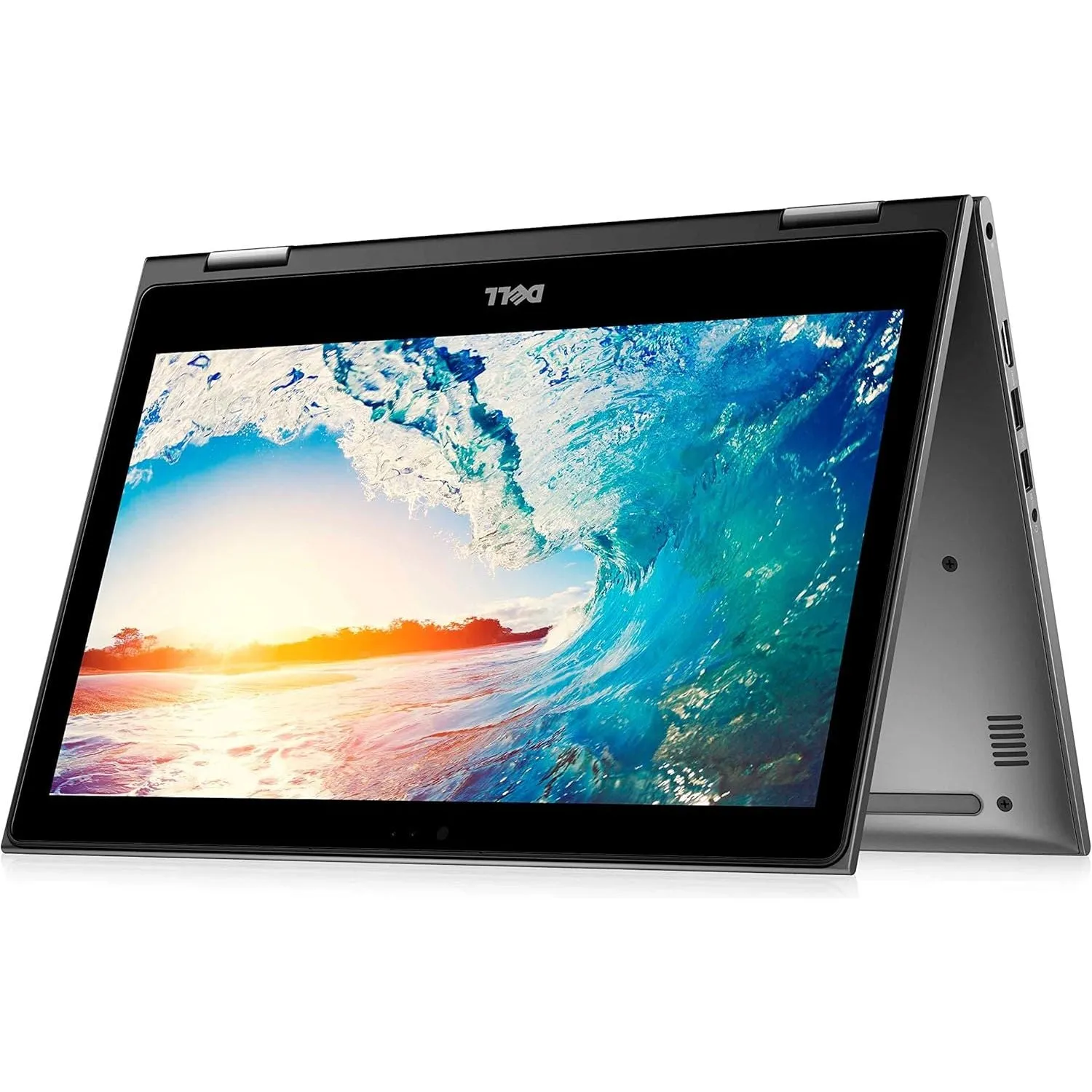 Dell Inspiron 13 5000 Laptop – Intel Core i3-7100U, 4GB RAM, 256GB SSD, 13.3-inch Touchscreen, Gray