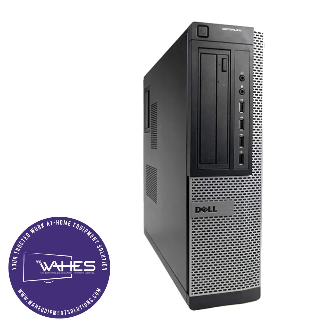 Dell Optiplex 3010 SFF Refurbished GRADE A Single Desktop PC Set (19-24" Monitor   Keyboard and Mouse Accessories): Intel  Intel i5-2500 @ 3.4 Ghz |8GB Ram|320GB HDD| Call Center Work from Home|School|Office