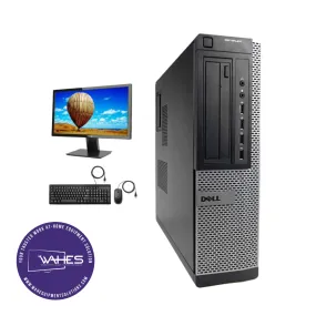 Dell Optiplex 3010 SFF Refurbished GRADE B Single Desktop PC Set (19-24" Monitor   Keyboard and Mouse Accessories): Intel  Intel i5-3220 @ 3.4 Ghz |8GB Ram|320GB HDD| Call Center Work from Home|School|Office