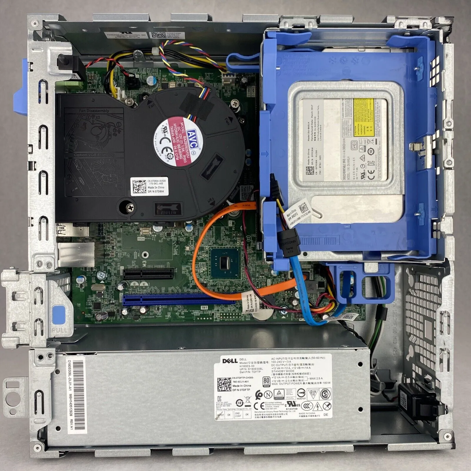Dell Optiplex 5050 SFF Intel Quad Core i7-7700 3.60GHz 8GB RAM DVDRW No HDD OS