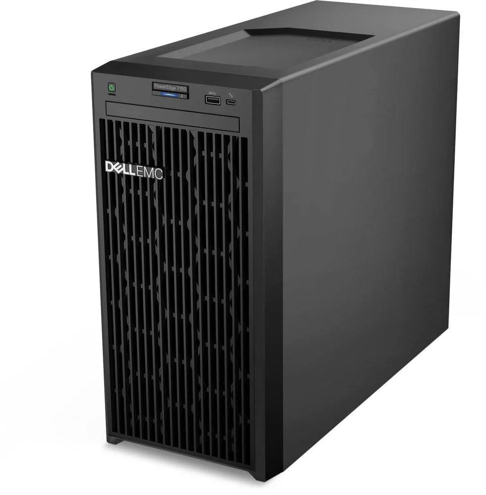 Dell PowerEdge T150 Tower Server - Xeon E2314 2.8GHZ - 16 GB ECC Ram - 2TB 7200RPM HDD - Dual Lan Port