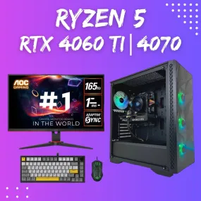Gaming PC Bundle | Ryzen 5 5500/5600x | RTX 4060Ti/4070 super | Darkfire Vortex