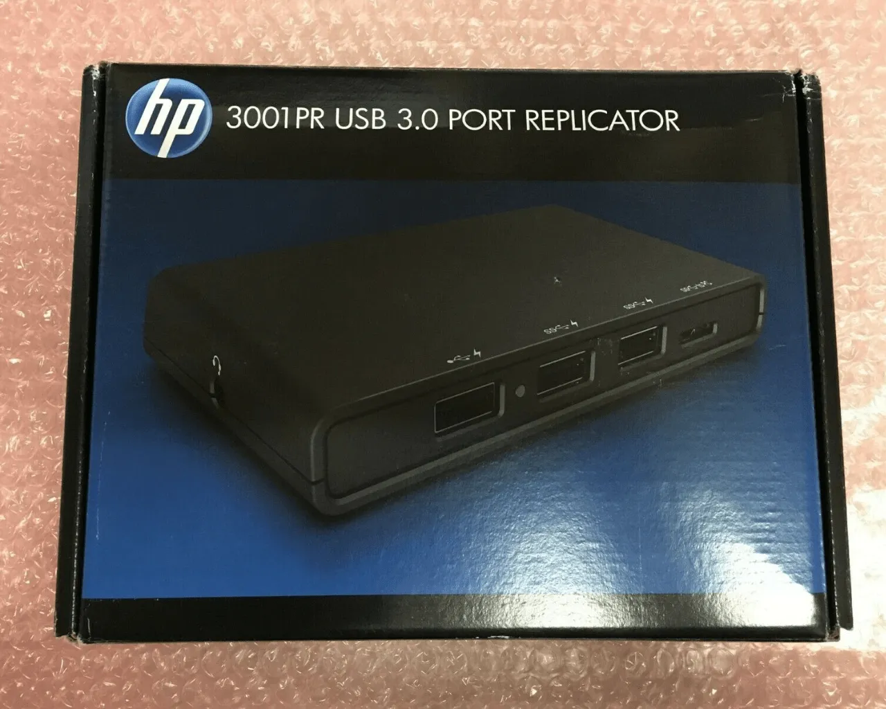 HP 3001pr USB 3.0 Port Replicator Docking station VGA, HDMI