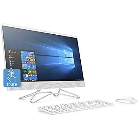HP All-In-One 24-f0002ne Desktop - Intel Core i7-8700K, 23.8-Inch Touch, 1TB, 8GB, 2GB VGA-Geforce MX110, Eng-Arb-KB, Windows 10, White
