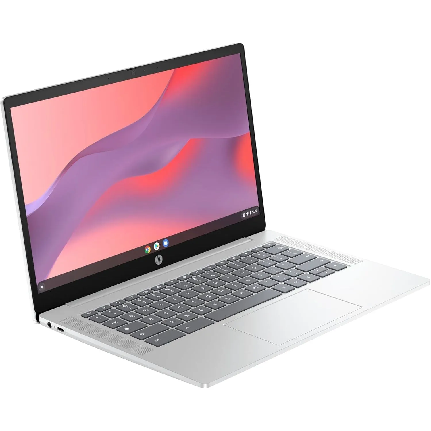 HP Chromebook 14a-nf0002na - 14in HD - Intel N100 - 4GB RAM - 128GB SSD - Silver