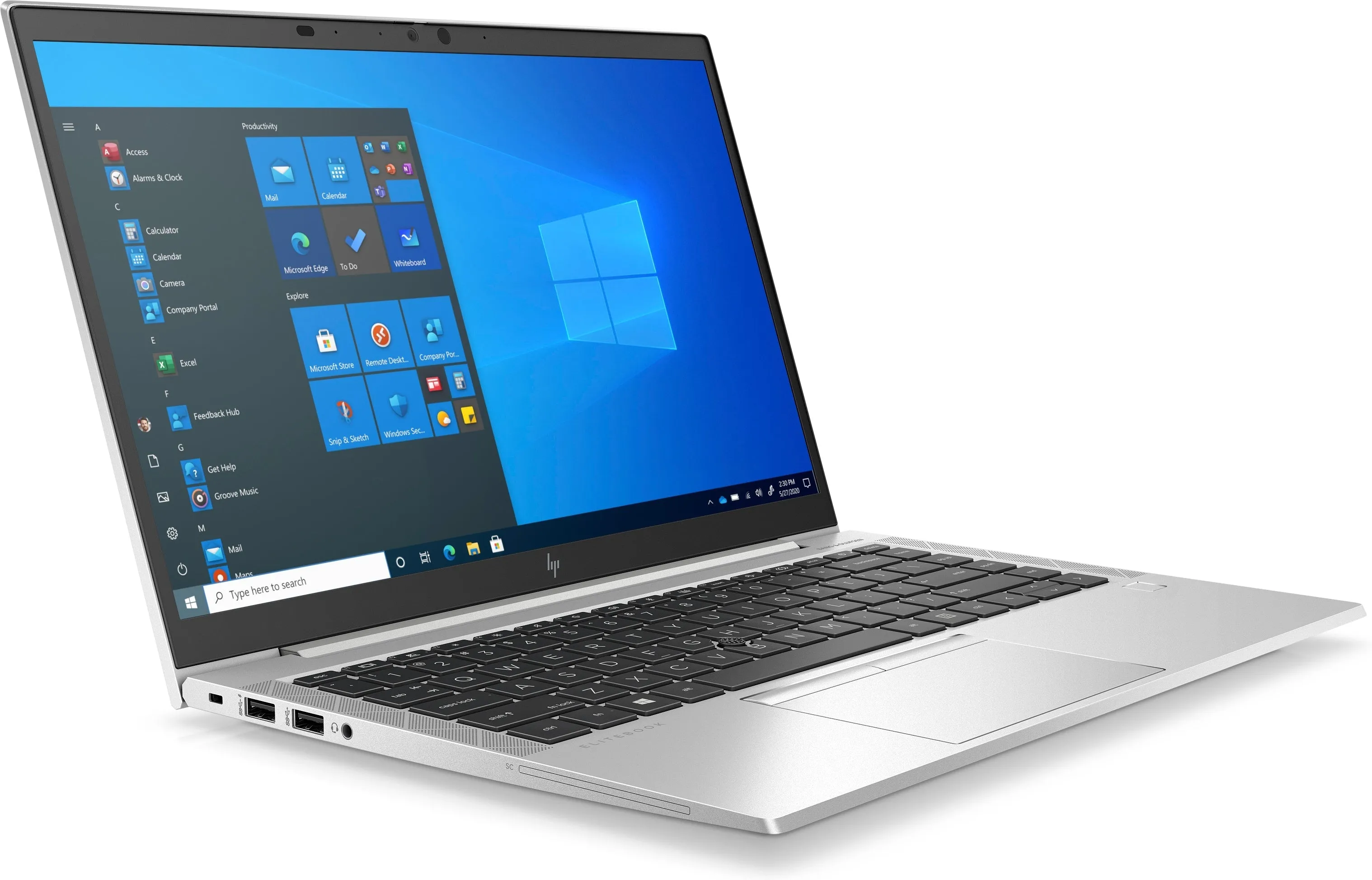 HP EliteBook 840 Aero G8 14" FHD Notebook, Intel i5-1145G7, 2.60GHz, 16GB RAM, 256GB SSD, Win10P - 613P1UT#ABA