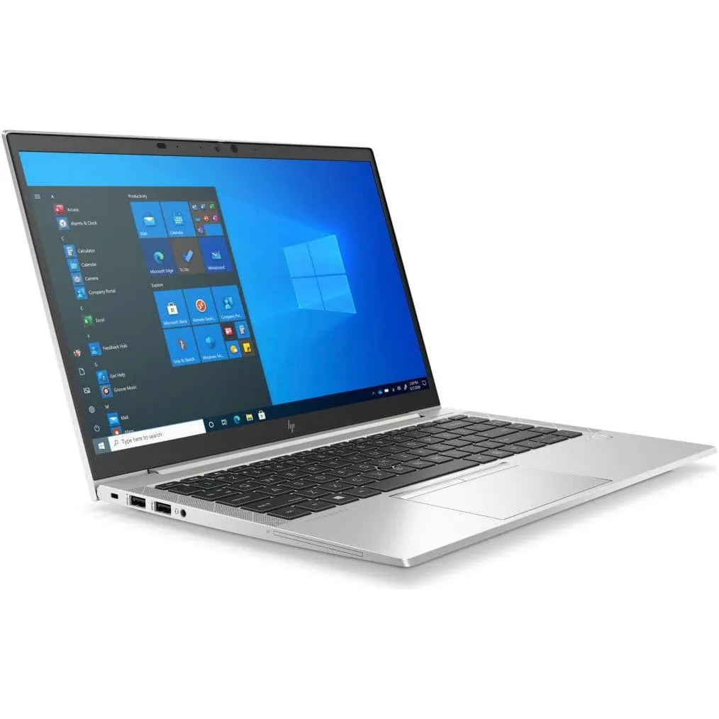 HP EliteBook 840 G8 - 14" FHD IPS Laptop, Intel Core i5-1135G7, 8GB RAM, 256GB SSD, Windows 10 Pro, Sliver