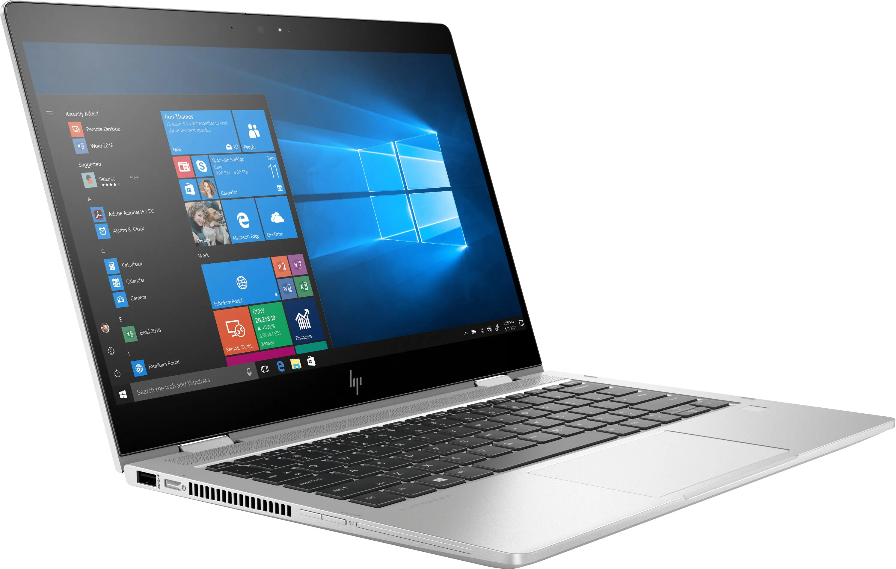 HP EliteBook X360 830 G6 13.3" FHD (Touch) 2-in-1 Notebook, Intel i7-8565U, 1.80GHz, 8GB RAM, 32GB Optane  256GB SSD, Win 10 Pro - 7NK13UT#ABA (Certified Refurbished)