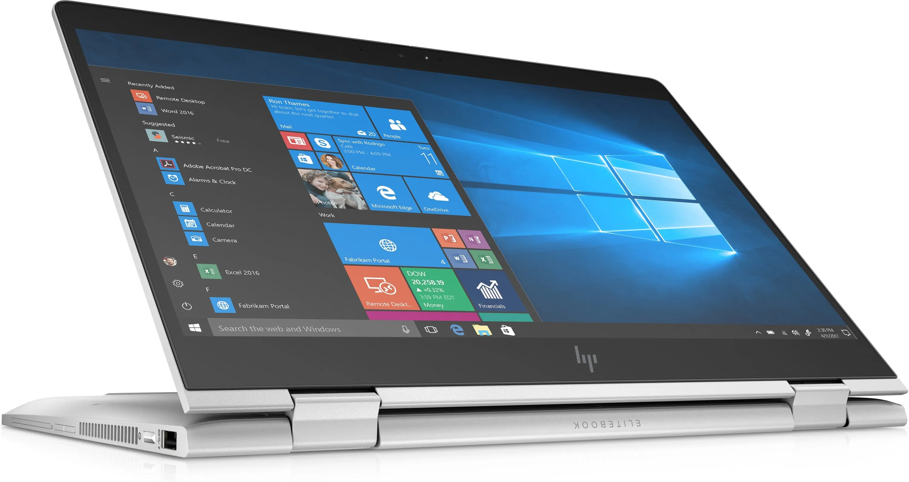 HP EliteBook X360 830 G6 13.3" FHD (Touch) 2-in-1 Notebook, Intel i7-8565U, 1.80GHz, 8GB RAM, 32GB Optane  256GB SSD, Win 10 Pro - 7NK13UT#ABA (Certified Refurbished)