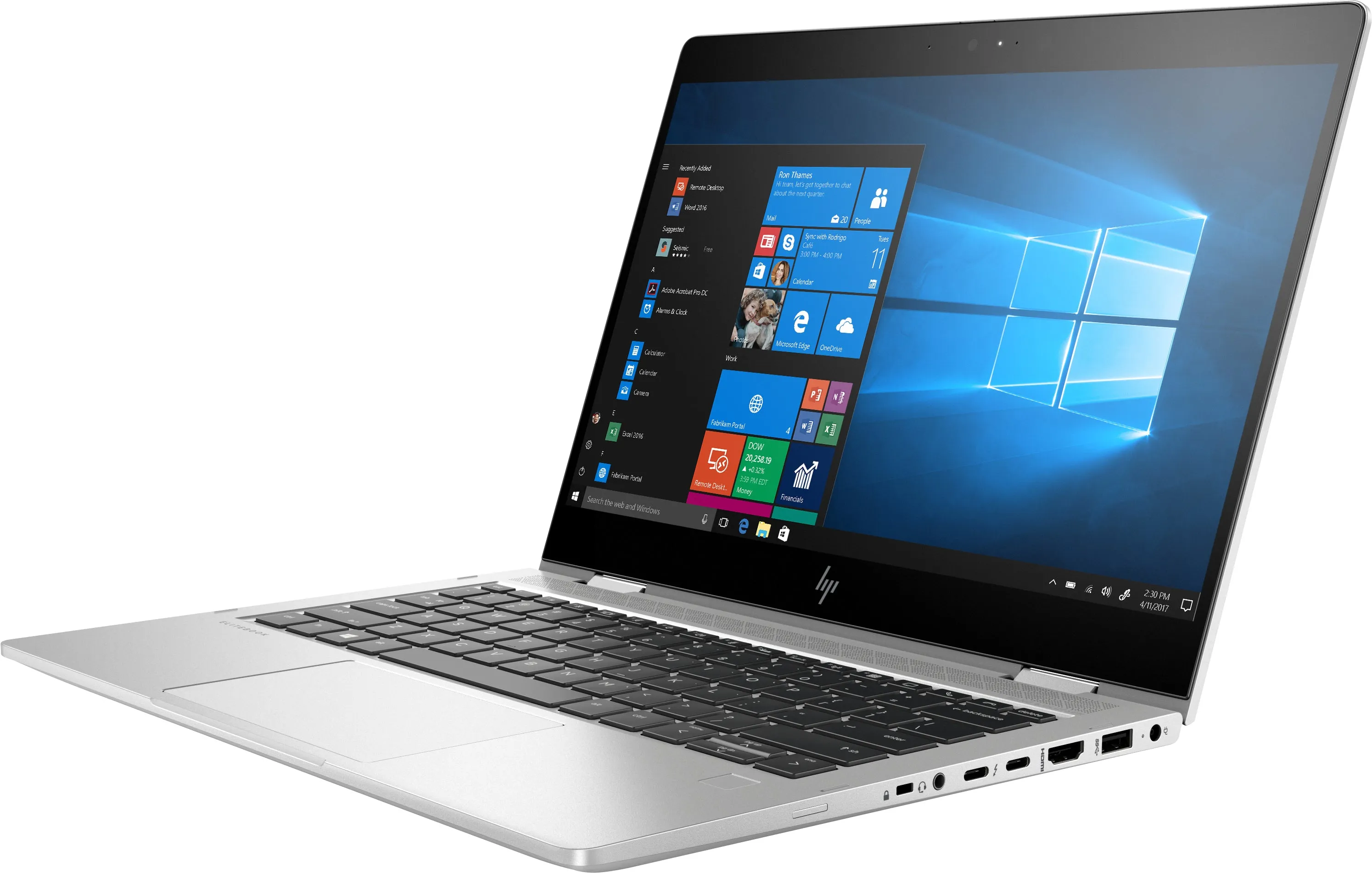 HP EliteBook X360 830 G6 13.3" FHD (Touch) 2-in-1 Notebook, Intel i7-8565U, 1.80GHz, 8GB RAM, 32GB Optane  256GB SSD, Win 10 Pro - 7NK13UT#ABA (Certified Refurbished)