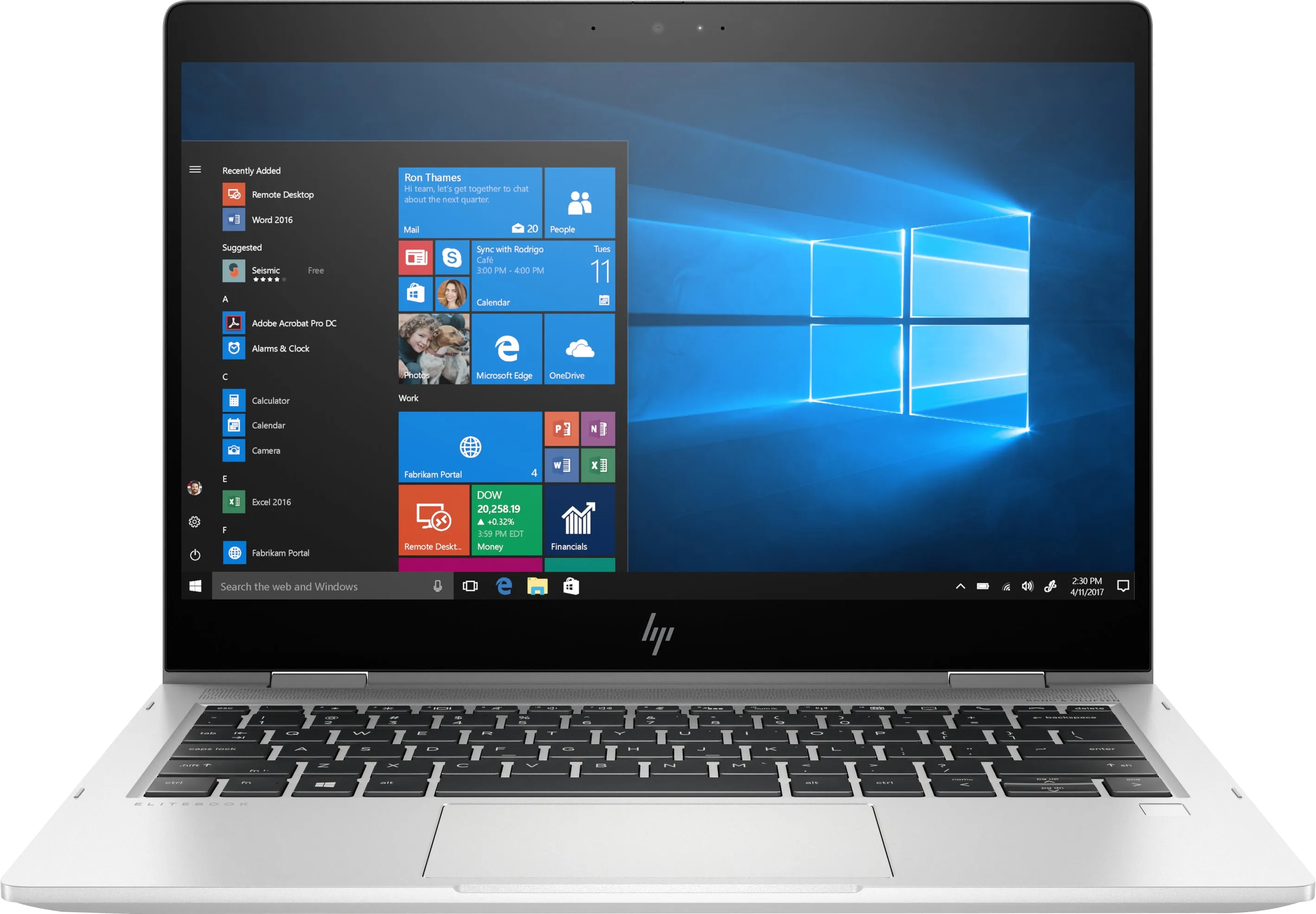 HP EliteBook X360 830 G6 13.3" FHD (Touch) 2-in-1 Notebook, Intel i7-8565U, 1.80GHz, 8GB RAM, 32GB Optane  256GB SSD, Win 10 Pro - 7NK13UT#ABA (Certified Refurbished)