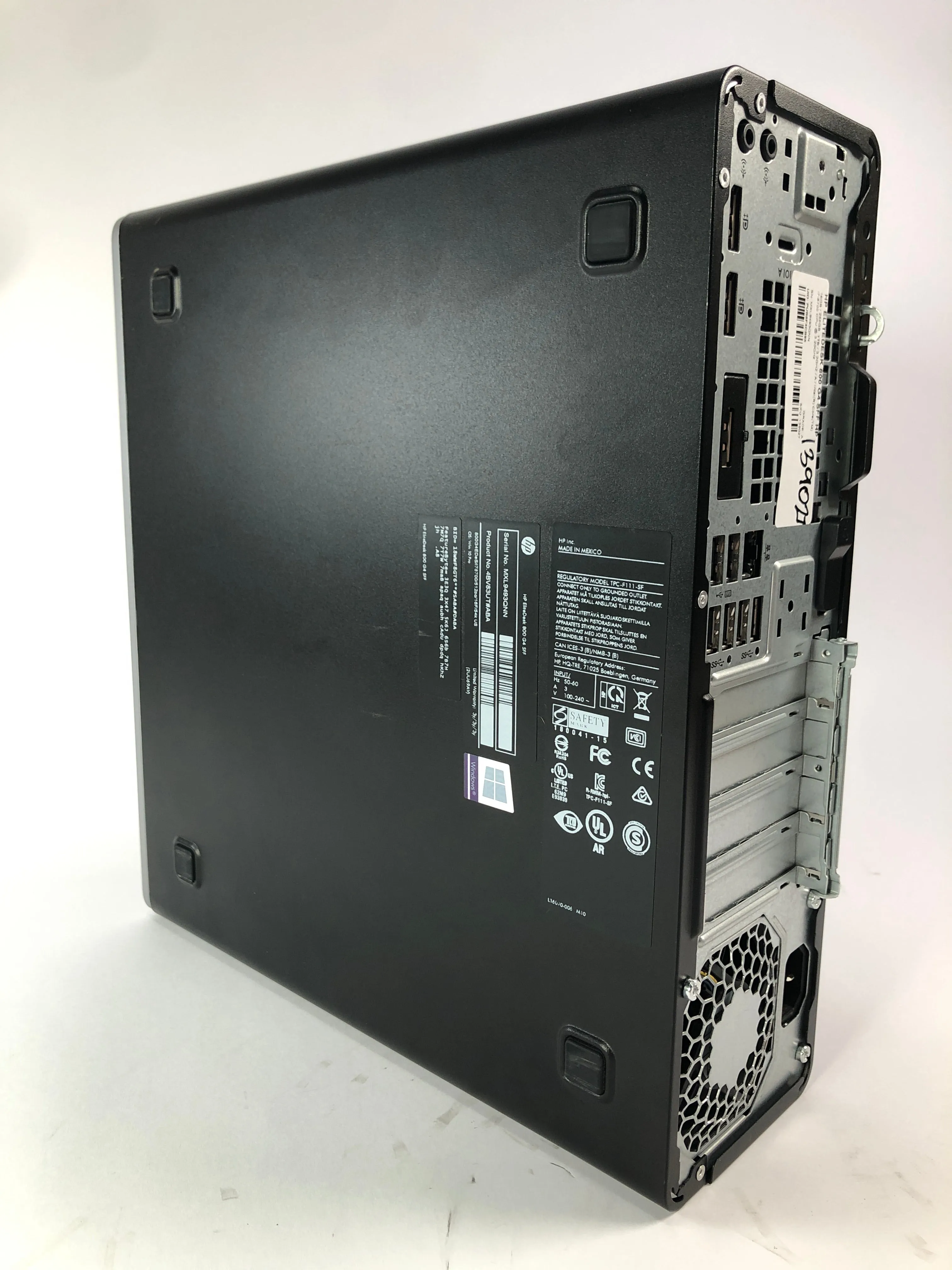 HP Elitedesk 800 G4 SFF Desktop Intel Core i7-8700 256GB SSD 1TB HDD 16GB RAM A Win 11 Pro