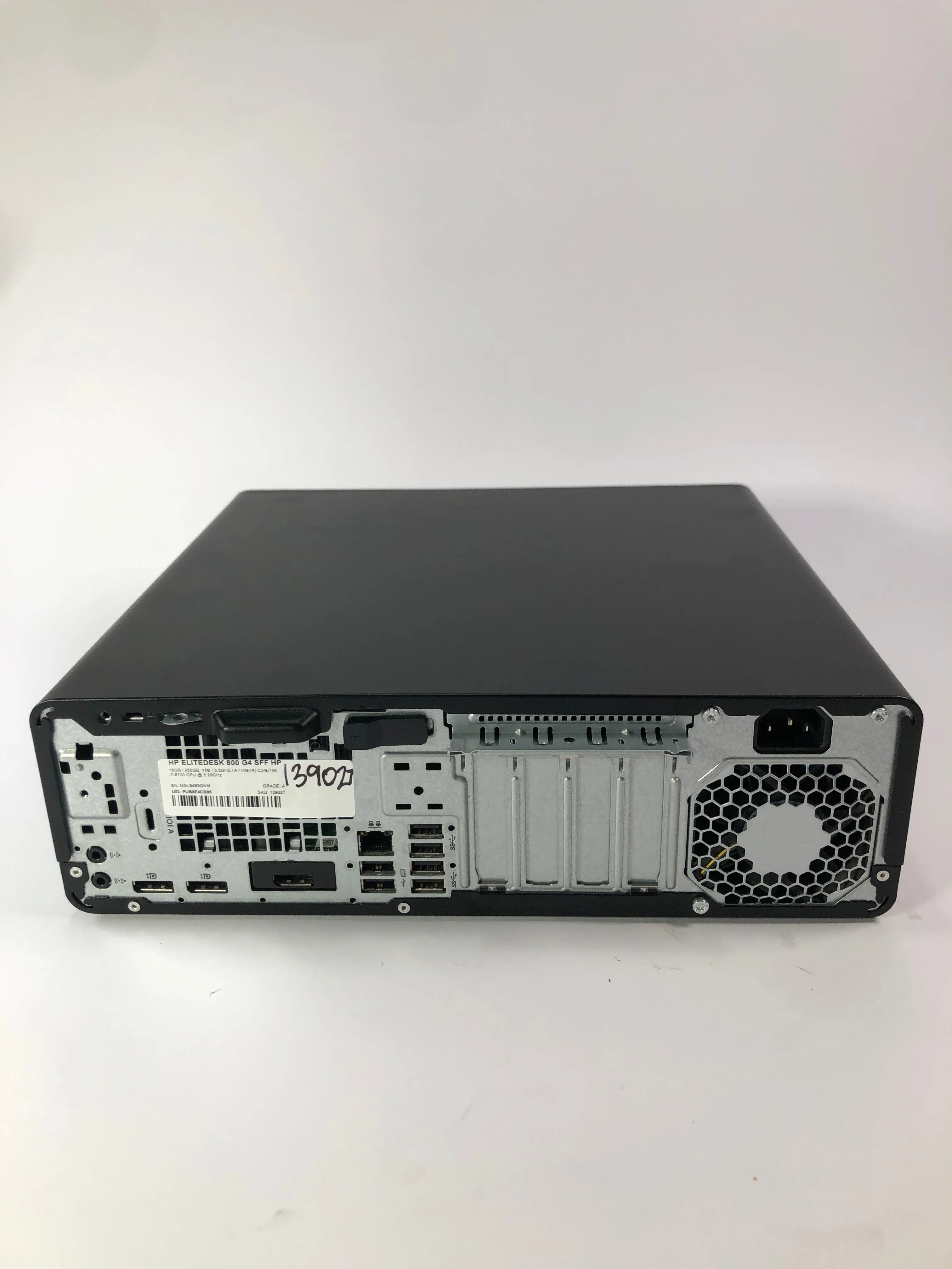 HP Elitedesk 800 G4 SFF Desktop Intel Core i7-8700 256GB SSD 1TB HDD 16GB RAM A Win 11 Pro