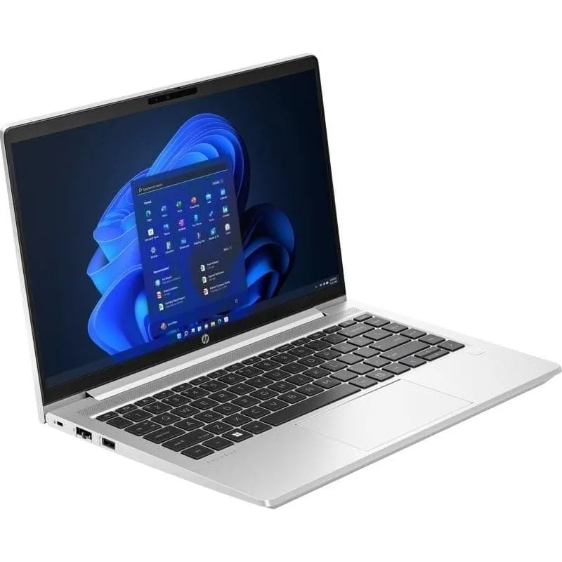 HP ProBook 445 G10 14" Laptop - AMD Ryzen 5 7530U, 8GB RAM, 256GB SSD, Wi-Fi 6E, Windows 11 Pro, Silver