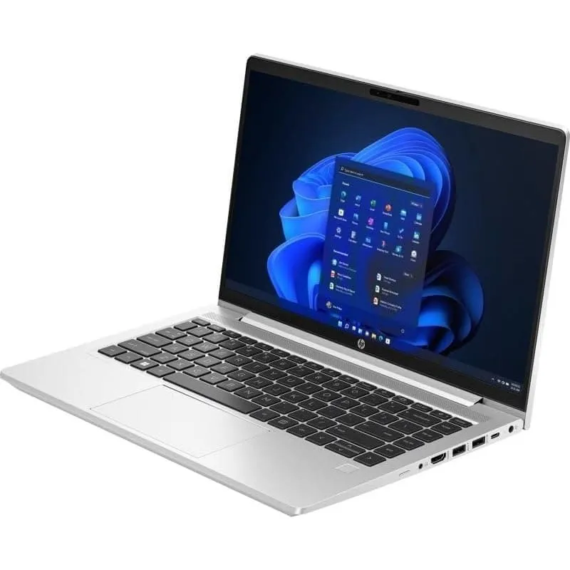HP ProBook 445 G10 14" Laptop - AMD Ryzen 5 7530U, 8GB RAM, 256GB SSD, Wi-Fi 6E, Windows 11 Pro, Silver
