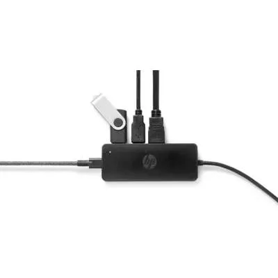HP USB-C Travel Hub G2 for Notebooks, Wired, Black - 7PJ38UT
