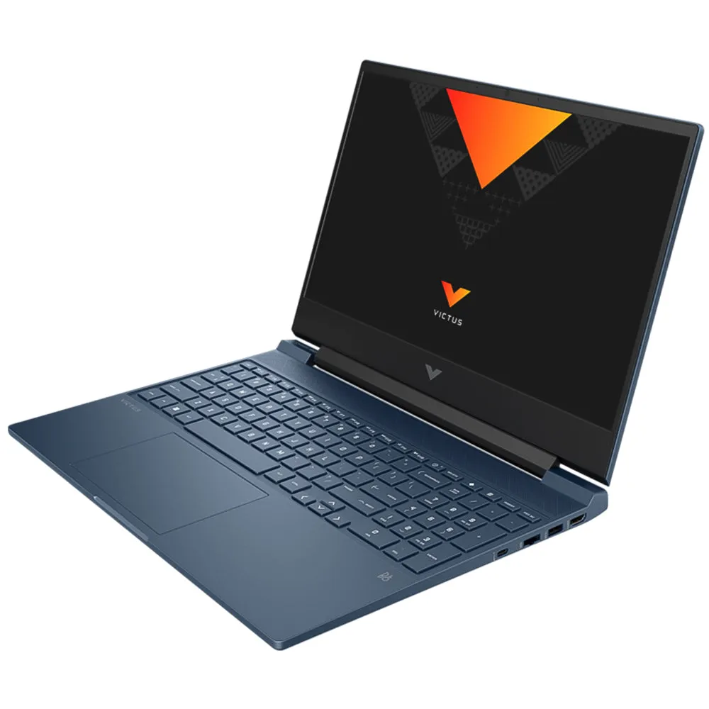 HP Victus 15-FA0033DX Gaming Laptop (Intel Core i5-12450H - 8GB Ram - M.2 NVMe 512GB - Nvidia RTX 3050 4GB - 15.6 Inch FHD IPS 144Hz - Win11) - Performance Blue