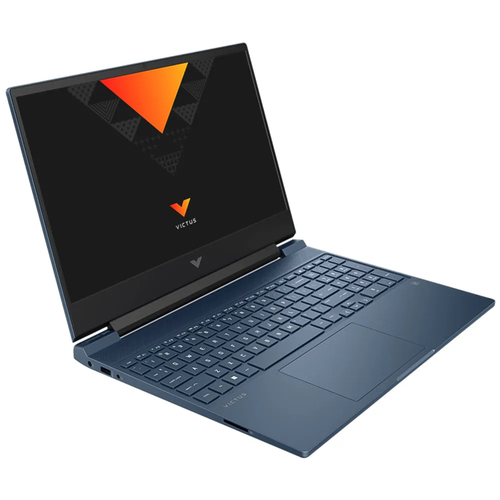 HP Victus 15-FA0033DX Gaming Laptop (Intel Core i5-12450H - 8GB Ram - M.2 NVMe 512GB - Nvidia RTX 3050 4GB - 15.6 Inch FHD IPS 144Hz - Win11) - Performance Blue