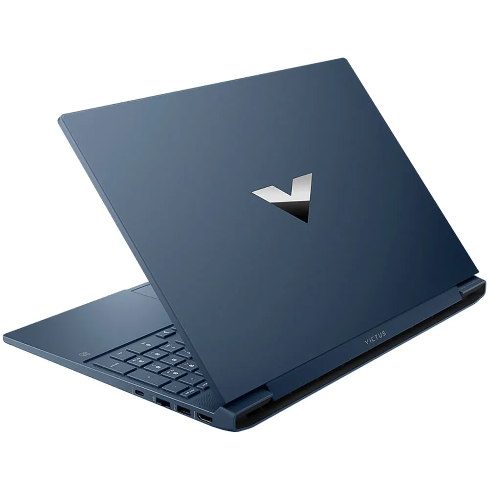 HP Victus 15-FA0033DX Gaming Laptop (Intel Core i5-12450H - 8GB Ram - M.2 NVMe 512GB - Nvidia RTX 3050 4GB - 15.6 Inch FHD IPS 144Hz - Win11) - Performance Blue