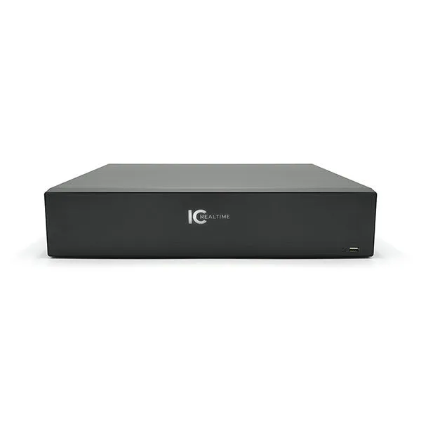 IC Realtime - HDVR-EL1616-2U4K-AI1 / 16Ch Coax   16 IP / Rack-Mount Pentabrid / 80TB Max (Starting At 4TB HDD), 4K/12MP (Coax/IP) Support, 128Mbps Bandwidth