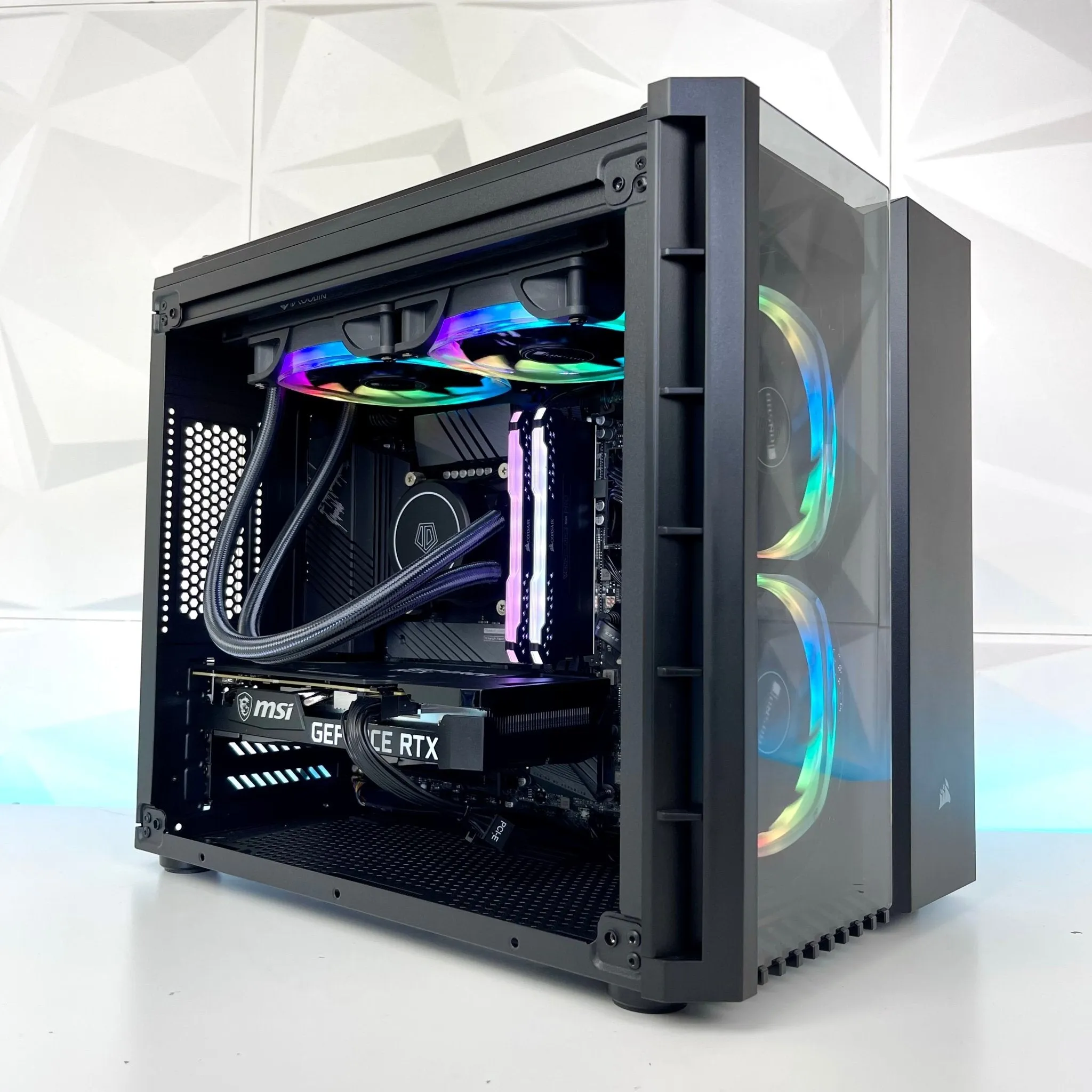 IGaming Intel Core i5/i7 14700KF | RTX 4060Ti/4070S | Crystal 280x Black