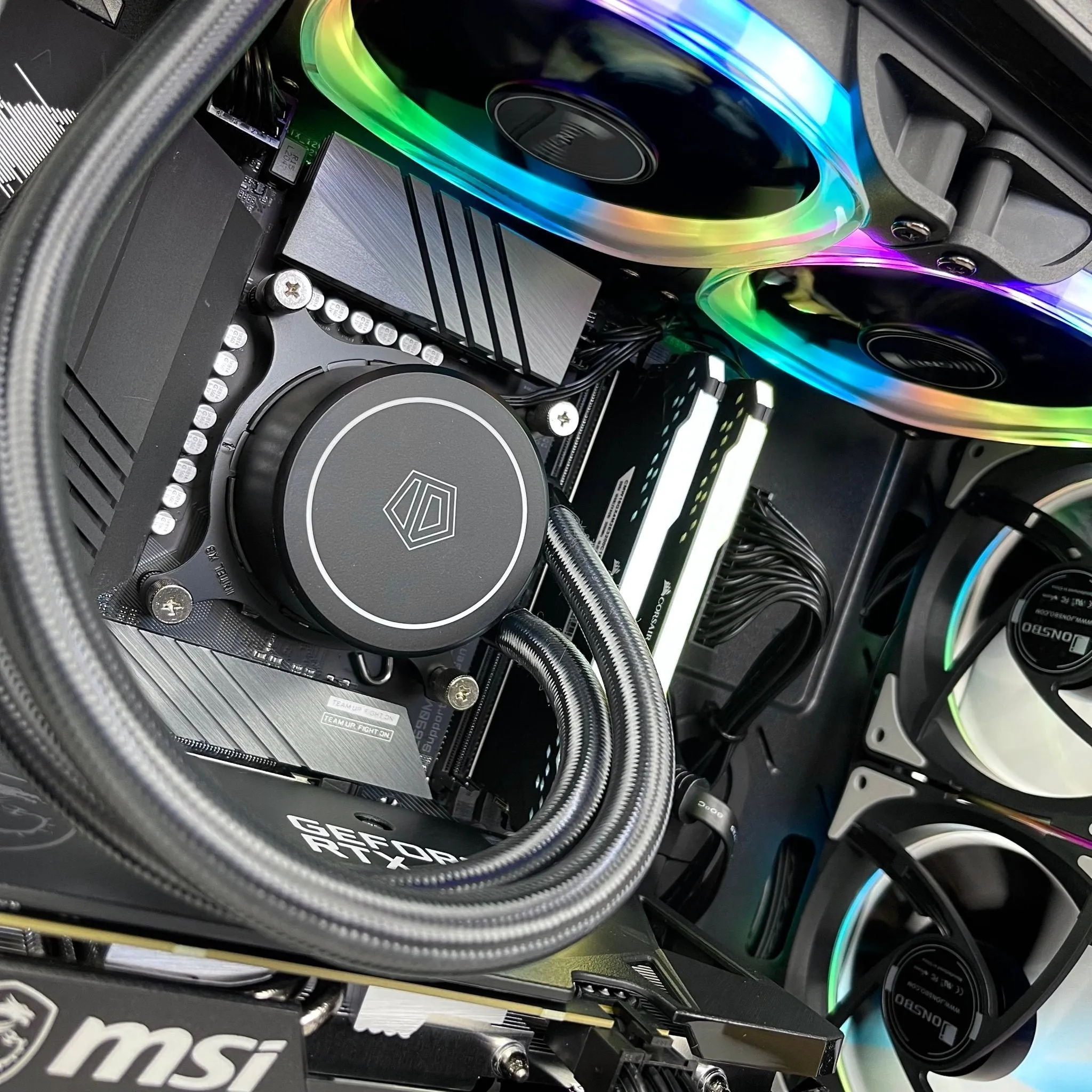 IGaming Intel Core i5/i7 14700KF | RTX 4060Ti/4070S | Crystal 280x Black