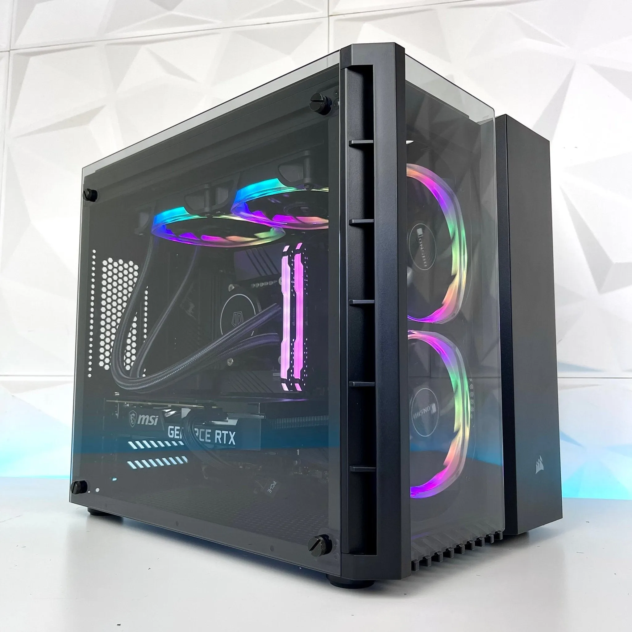 IGaming Intel Core i5/i7 14700KF | RTX 4060Ti/4070S | Crystal 280x Black
