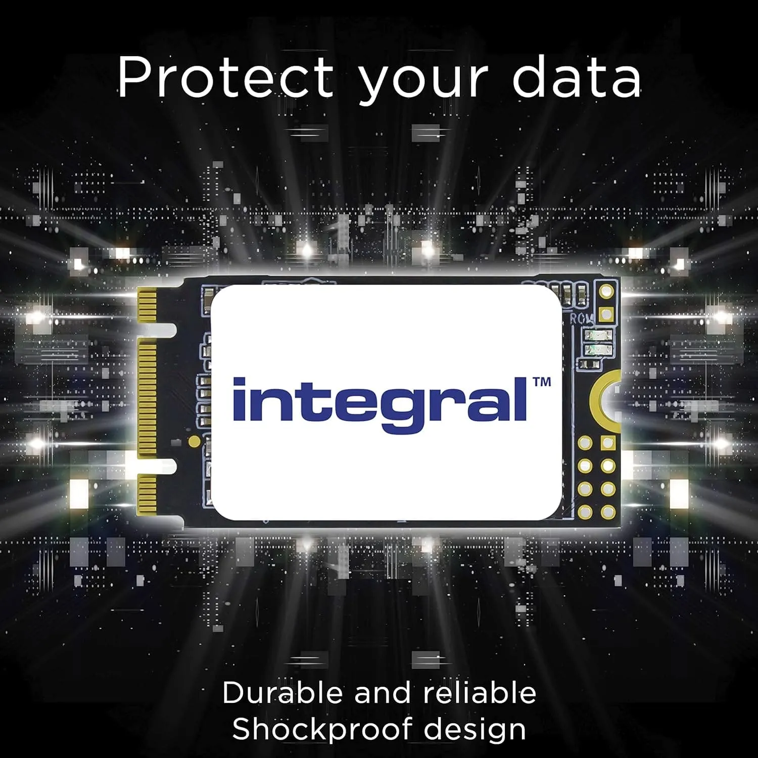 Integral 256GB M.2 SATA III 2242 Internal SSD, up to 500MB/s Read 400MB/s Write