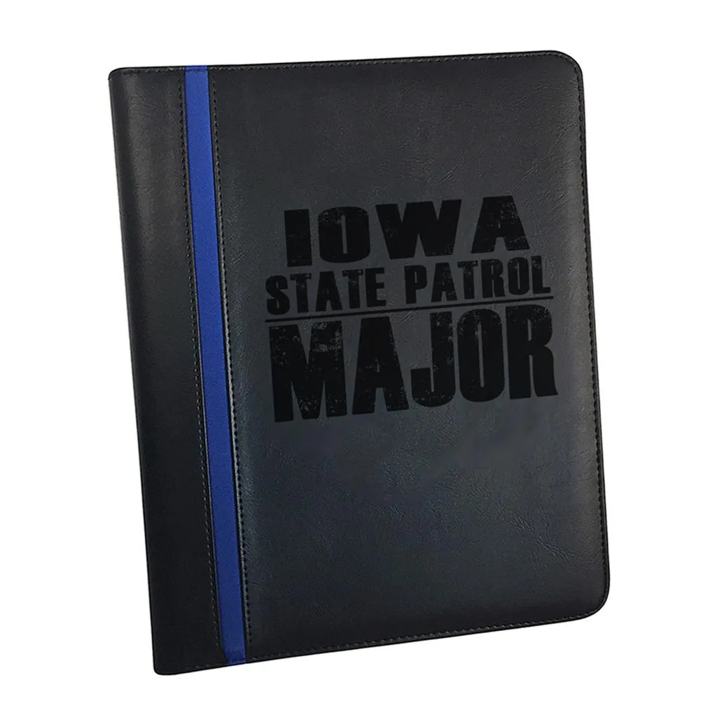 Iowa Highway Patrol Padfolio Bundle - Choose Your Rank