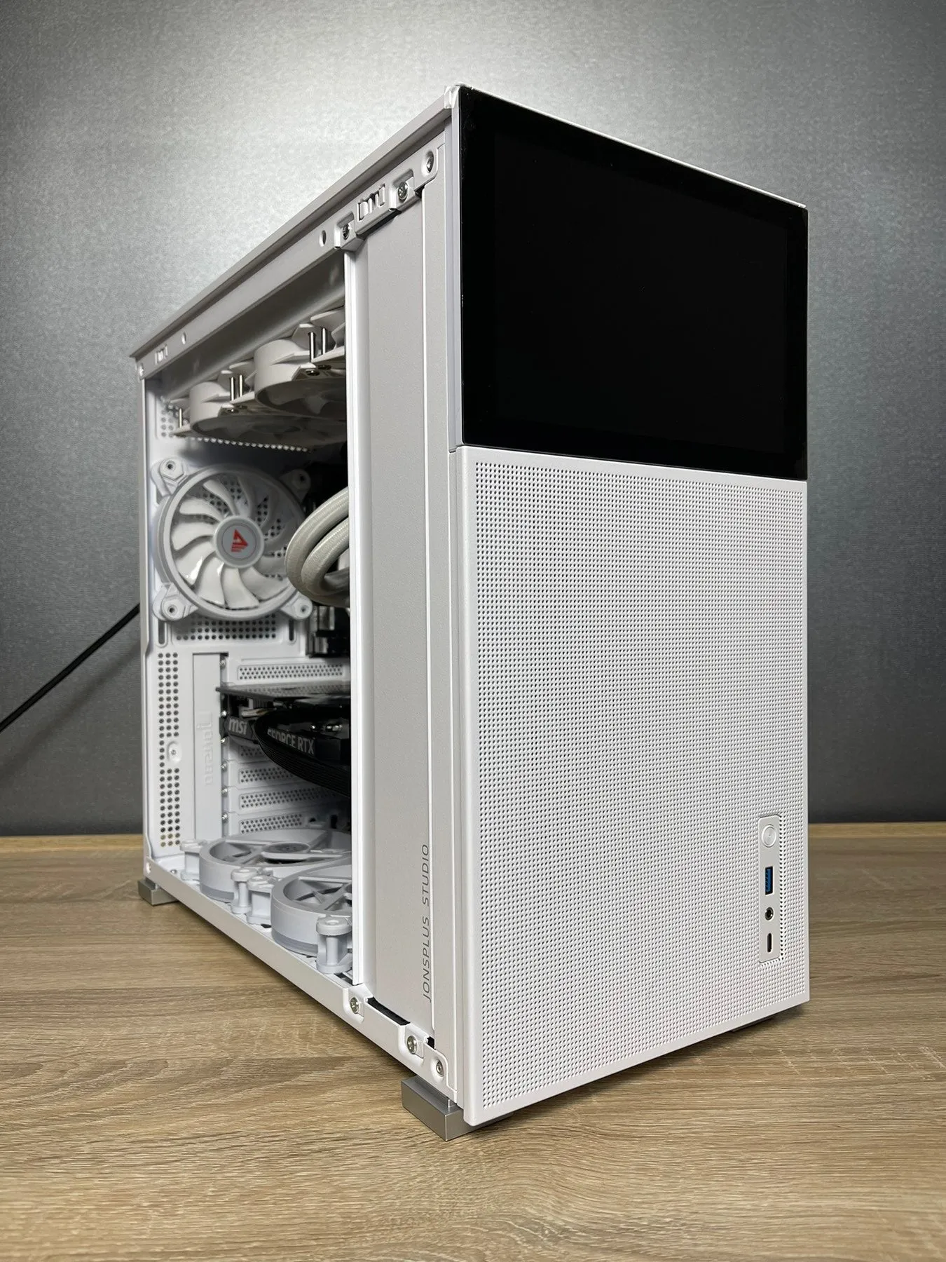 Jonsbo PC Case D41 MESH White